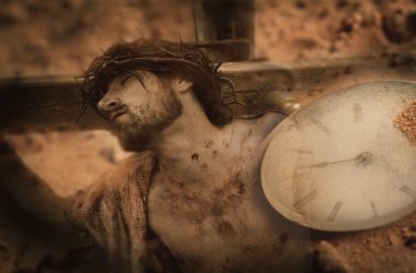 Time And The Crucifixion clipart