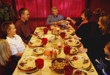 Thanksgiving dinerŞükran günü yemeği