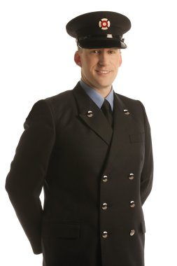 bir polis memuru portresi
