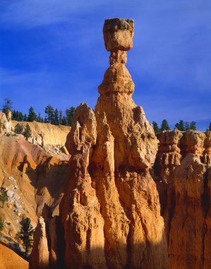 Thor'un çekici kaya oluşumu, bryce canyon Milli Parkı