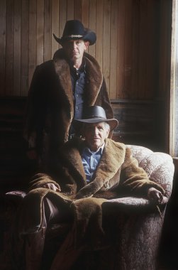 bir baba ve oğul Çift