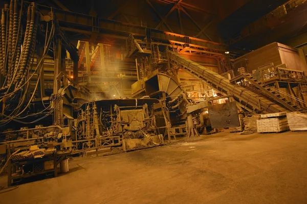 Impianto siderurgico — Foto Stock