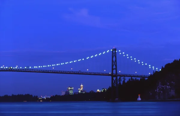 Die Skyline von Vancouver — Stockfoto