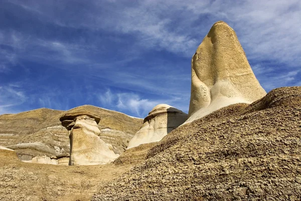 Torres de areia naturais — Fotografia de Stock