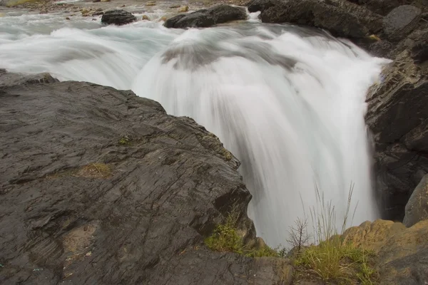 Крупный план водопада — стоковое фото