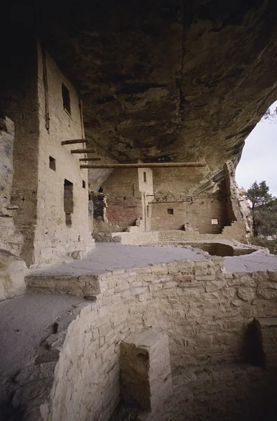 Balkon house, mesa verde Milli Parkı — Stok fotoğraf