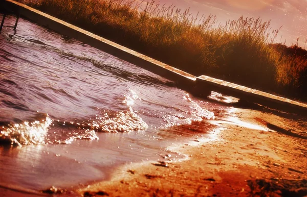 Shoreline e Dock — Foto Stock