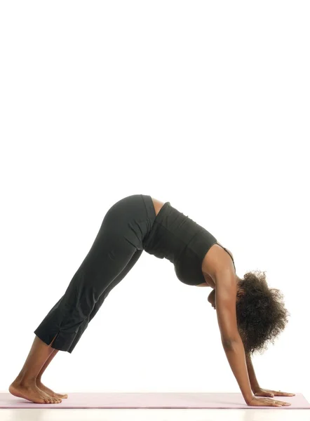 Woman Stretching — Stock Photo, Image