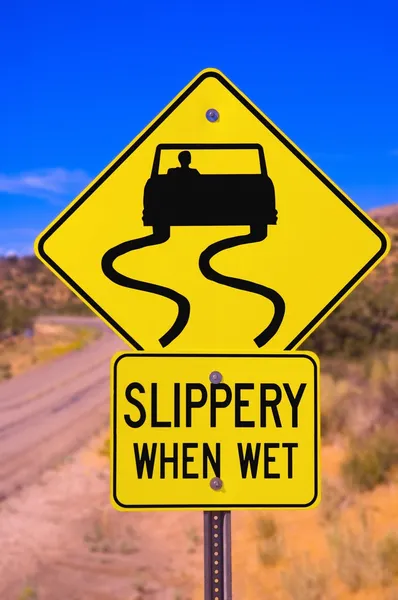 Slippery When Wet — Stock Photo, Image