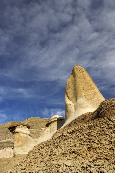 Natuurlijke zand torens — Stockfoto