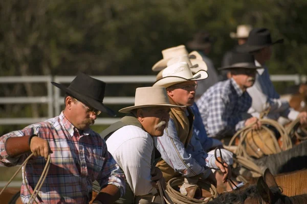 Group Of Cowboys Together — Stock Photo, Image