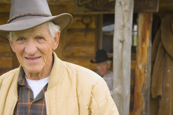 Um velho Cowboy — Fotografia de Stock