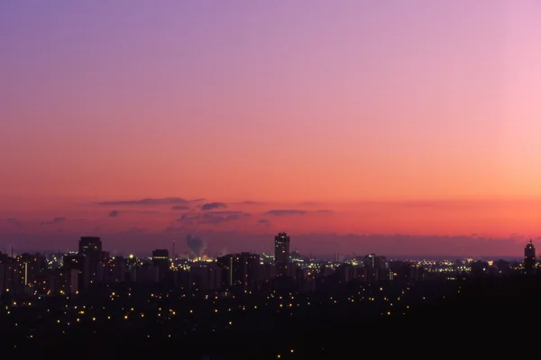 Hamilton-Skyline — Stockfoto