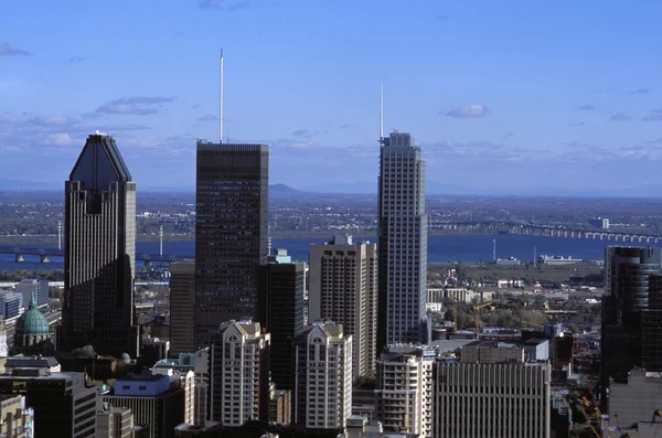 Centro de Montreal — Fotografia de Stock