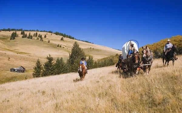 Viaggiare a Cavallo — Foto Stock