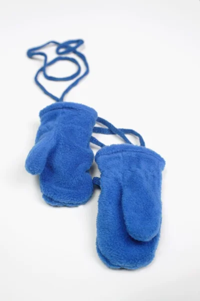 Un paio di guanti blu — Foto Stock