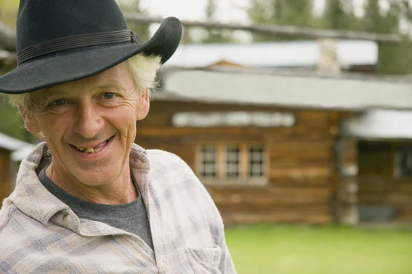 Sorriso de Cowboy — Fotografia de Stock