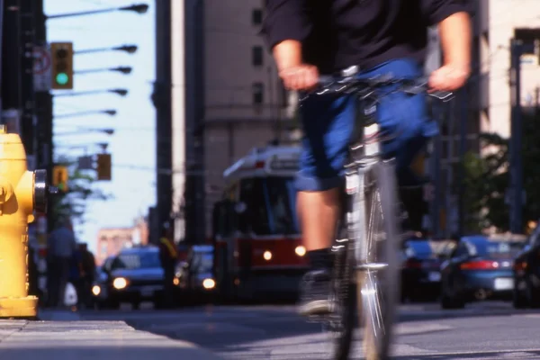 A Busy City Street — Stock Photo, Image