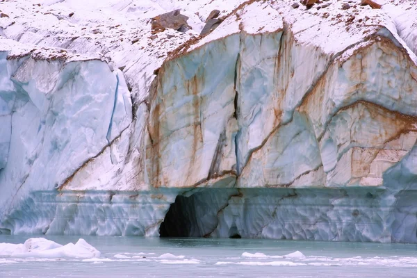 Closeup Of A Glacier Stock Image