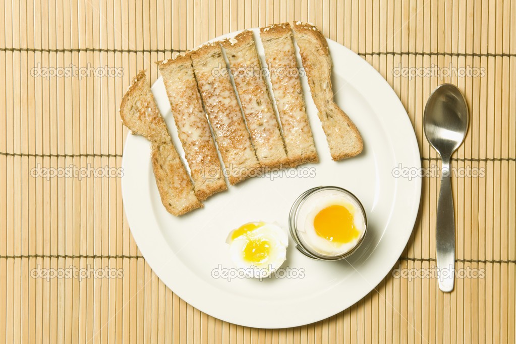 Boiled Eggs And Toast
