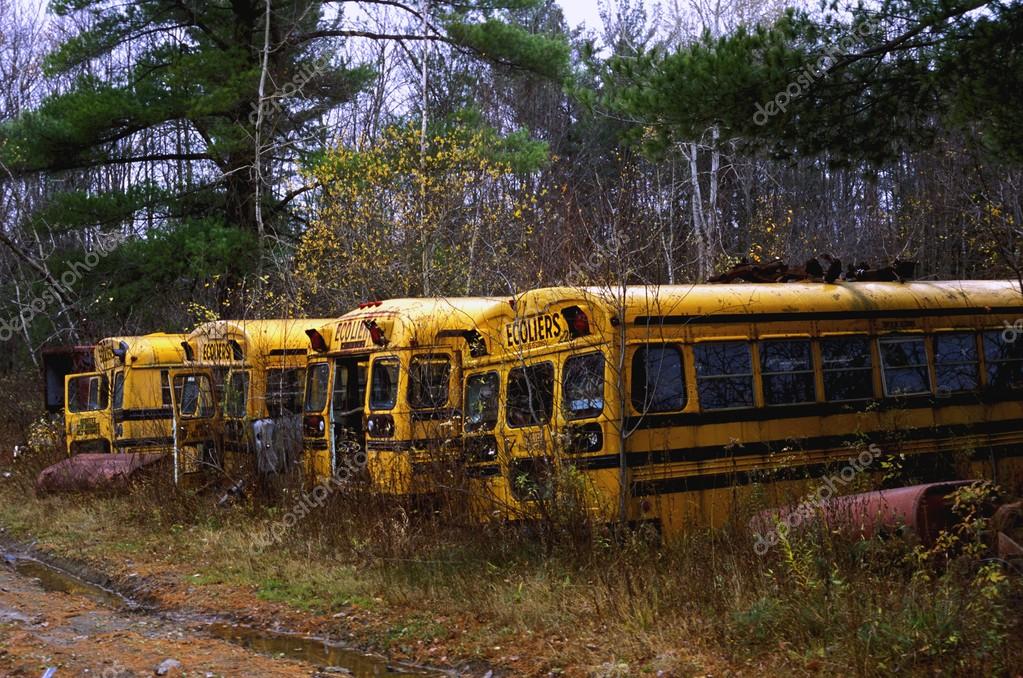 Abandoned School Bus Abandoned School Bus