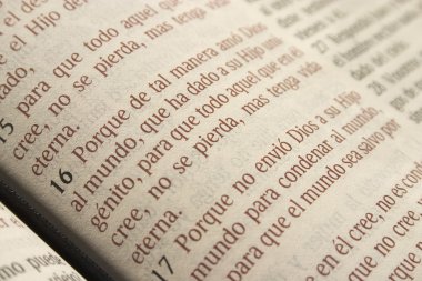 John 3:16 İspanyol İncil