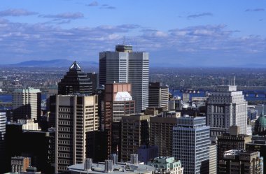 şehir merkezinde montreal