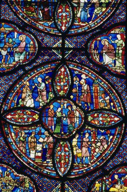 chartres Katedrali vitray pencere