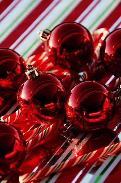 Closeup Of Christmas Decorations — Stock Photo, Image