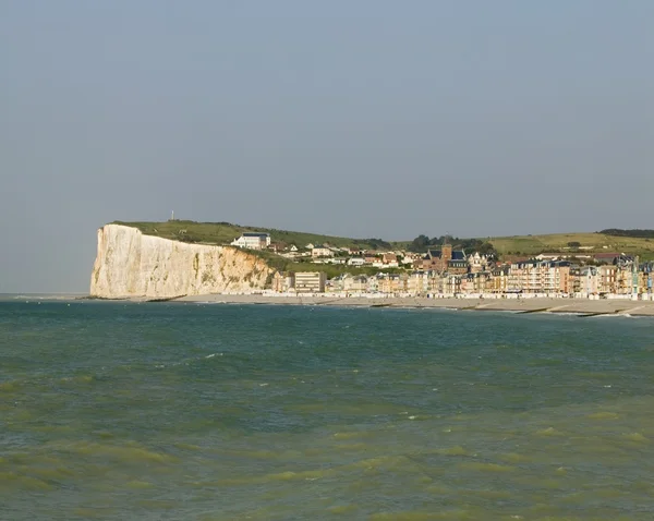 Alabaster kusten, Normandie, Frankrike — Stockfoto