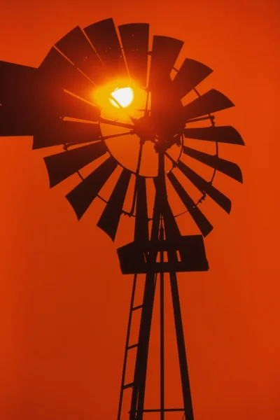 Nahaufnahme einer Windmühle — Stockfoto
