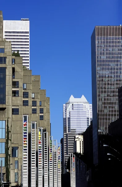 Lange gebouwen — Stockfoto