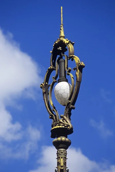 Street Lamp, Little Quarter, Prague, Czech Republic — Stock Photo, Image