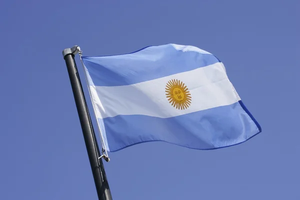 Bandera nacional de Argentina — Foto de Stock