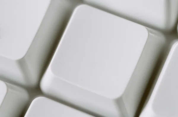 Close Up Of Blank Computer Key — Stock Photo, Image