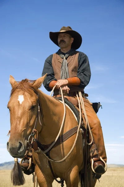 Porträt eines Cowboys — Stockfoto