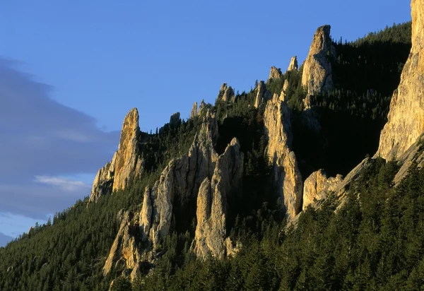 Meeteetse torenspitsen, beartooth bergen — Stockfoto