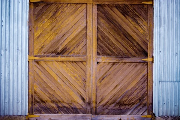 Wooden Doors — Stock Photo, Image