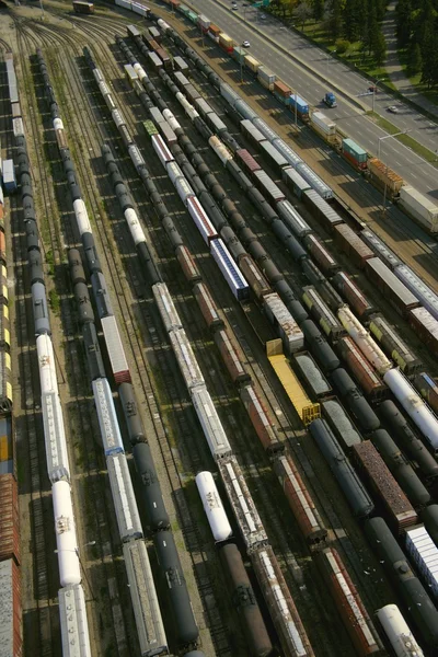 Rail Car Storage — Stock Photo, Image
