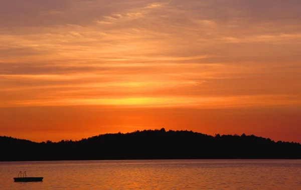 Een schilderachtige zonsondergang — Stockfoto