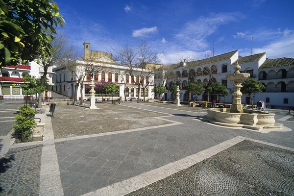 The Plaza Mayor During Semana Santa