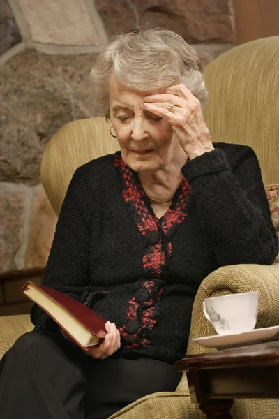 Senior Woman In Prayer — Stock Photo, Image