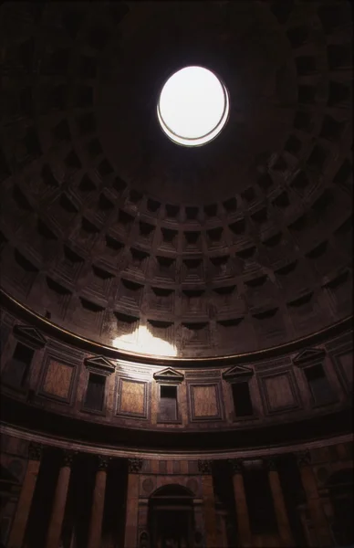 Interior Of Pantheon Dome — Stock Photo, Image