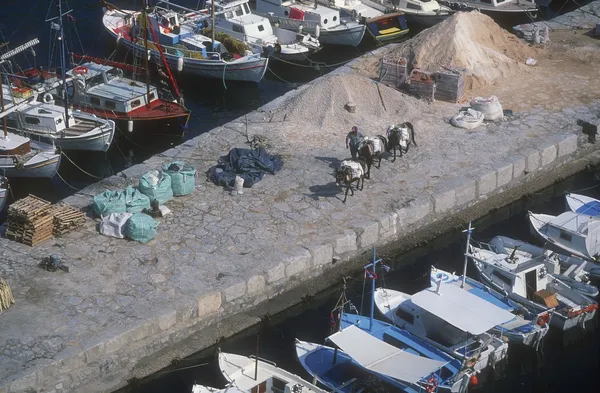 Βάρκες στο λιμάνι — Φωτογραφία Αρχείου