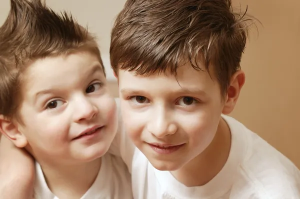 Two Young Brothers — Stock Photo, Image