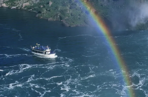 Niagara Falls และแม่บ้านของหมอก,ออนตาริโอ, แคนาดา — ภาพถ่ายสต็อก