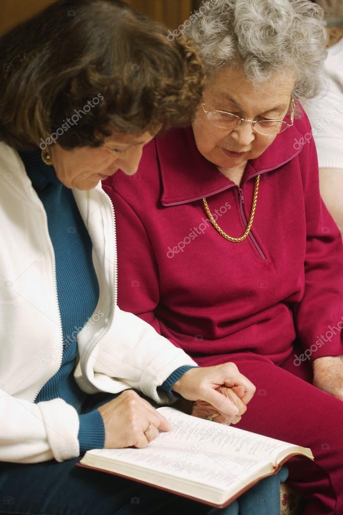Two Women Praying Together