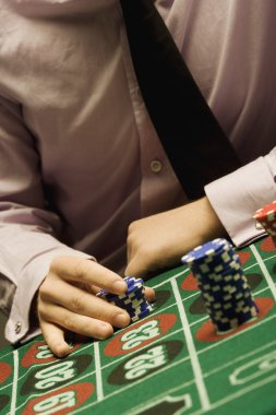 Roulette oynamak adam