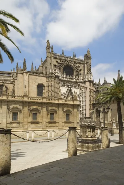 The Cathedral, Севилл, Испания — стоковое фото