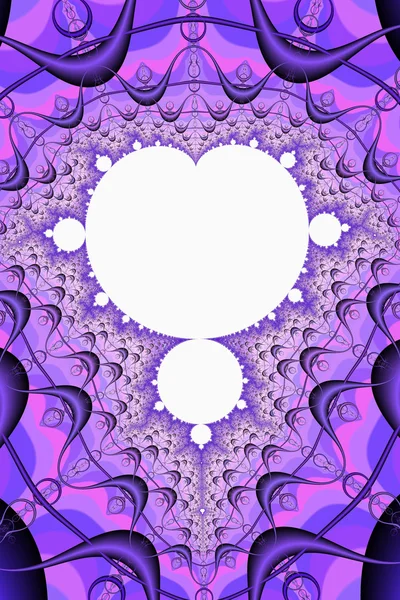 Purple And Pink Abstract Design — Stock Photo, Image